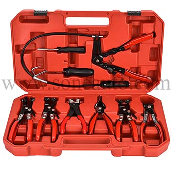 (1) 9 Pcs Flexible Hose Clamp Set (6080310, BD8024)